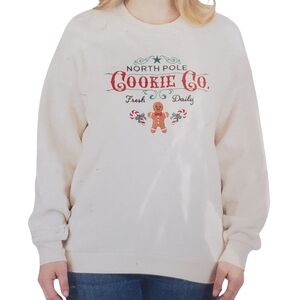 State of Mine Sweatshirt Women Holiday Crewneck